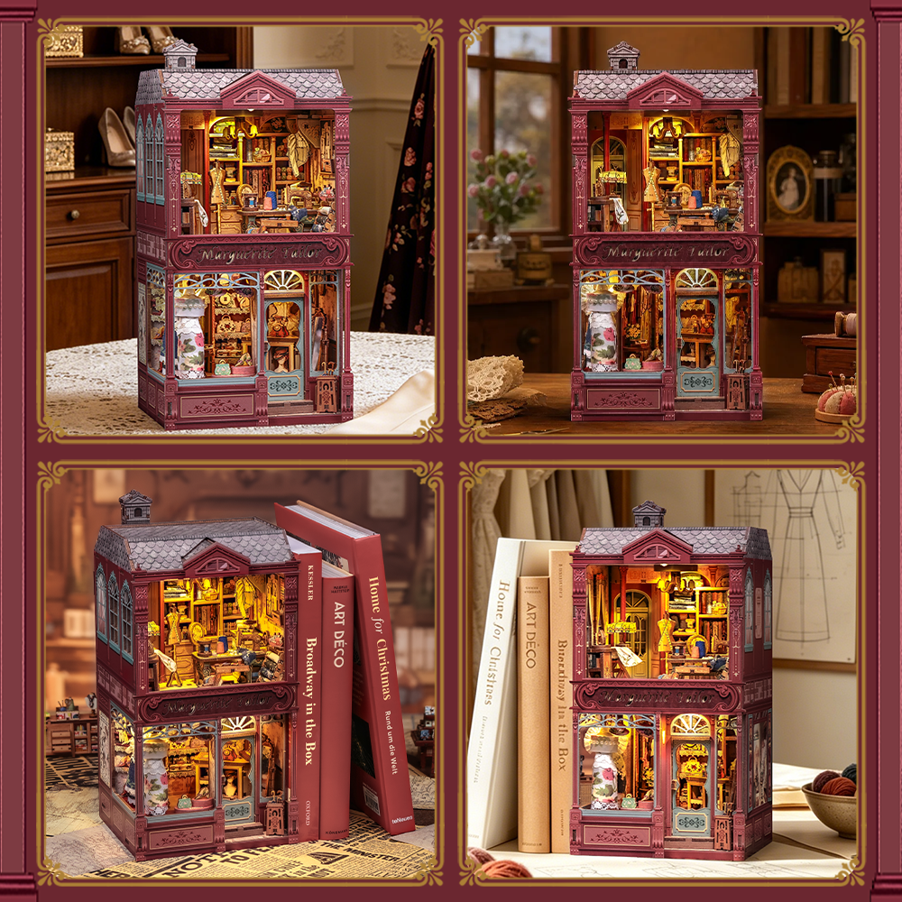 Marguerite Tailor | CUTEBEE DIY Book Nook Kit