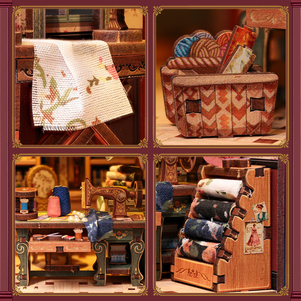 Marguerite Tailor | CUTEBEE DIY Book Nook Kit