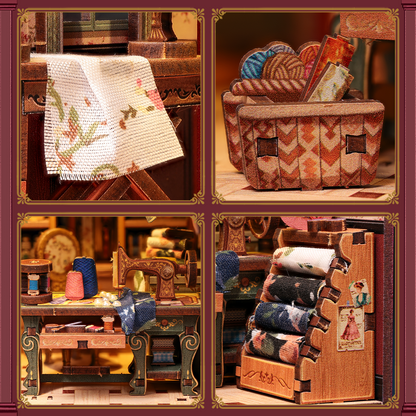 Marguerite Tailor | CUTEBEE DIY Book Nook Kit