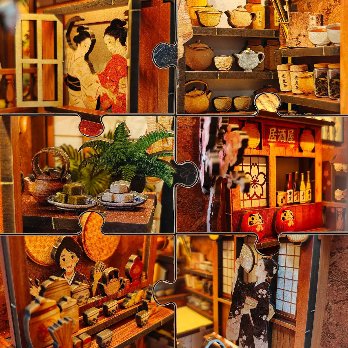 Sakamachi Old Tales DIY Book Nook Kit - NookFan