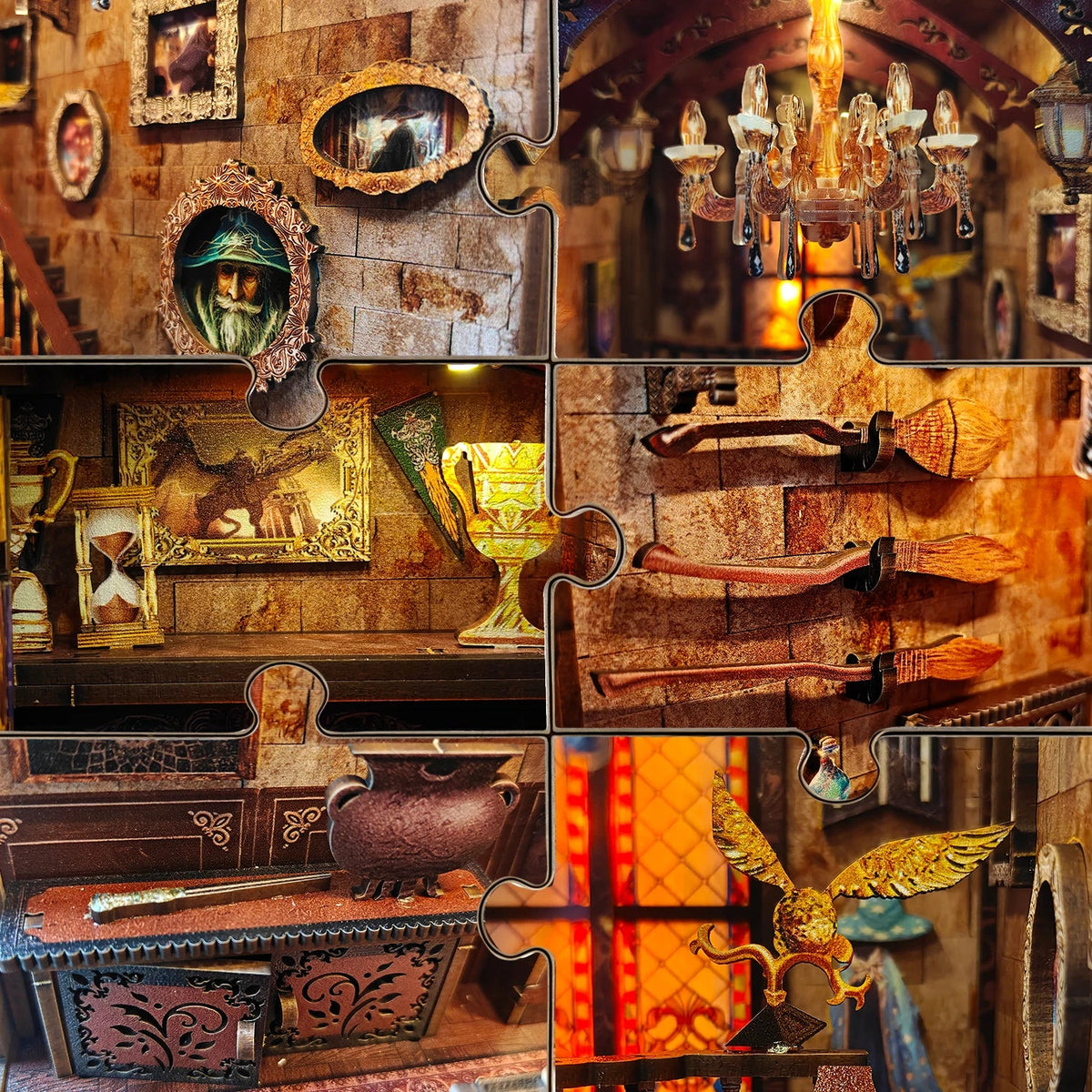 Hog Magic Realm DIY Book Nook Kit - NookFan