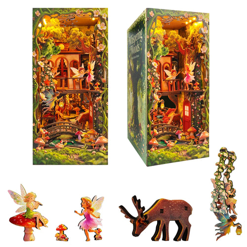 Secret Realm Of Green Sprites Book Nook Kit