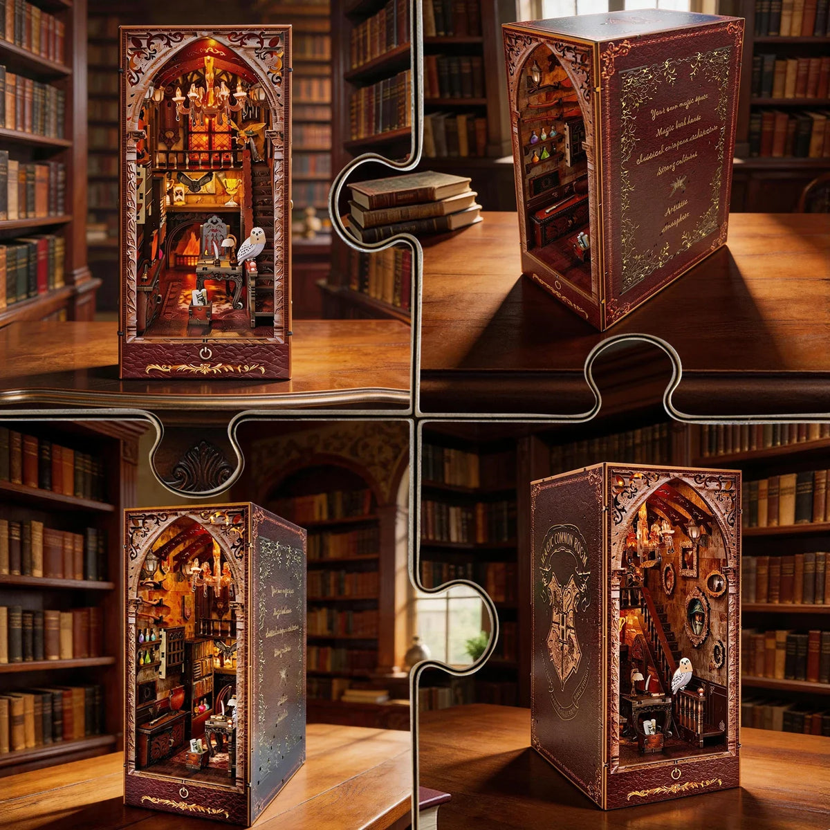 Hog Magic Realm DIY Book Nook Kit - NookFan