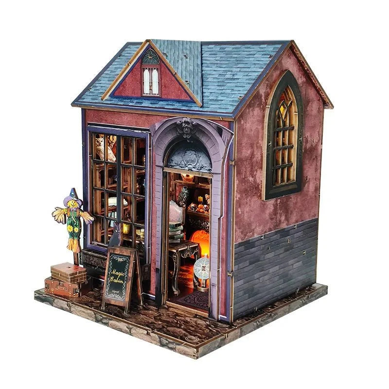 Dark Cabin - DIY Book Nook Kit - NookFan