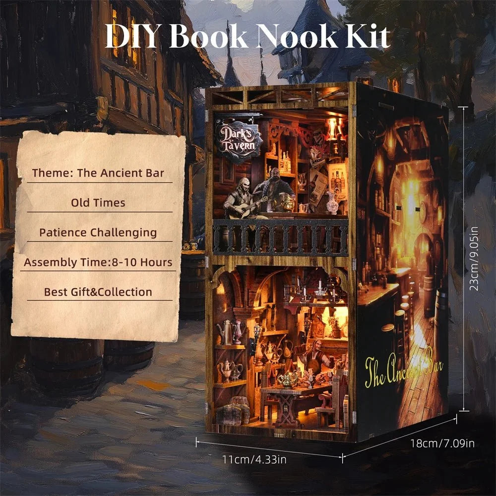Sean's Bar DIY Book Nook Kit - NookFan