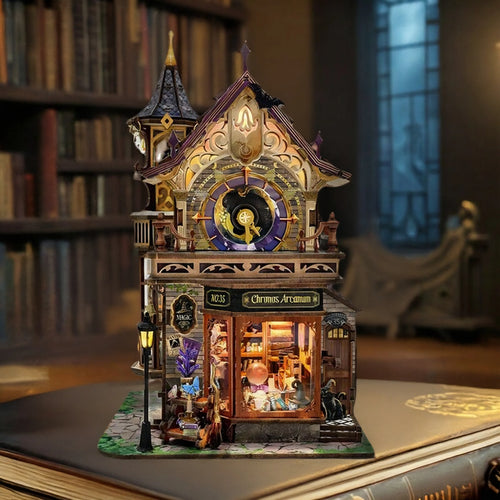 Time Magic Club DIY Miniature Dollhouse Kit - NookFan