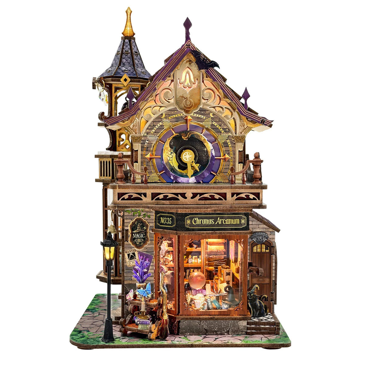 Time Magic Club DIY Miniature Dollhouse Kit - NookFan