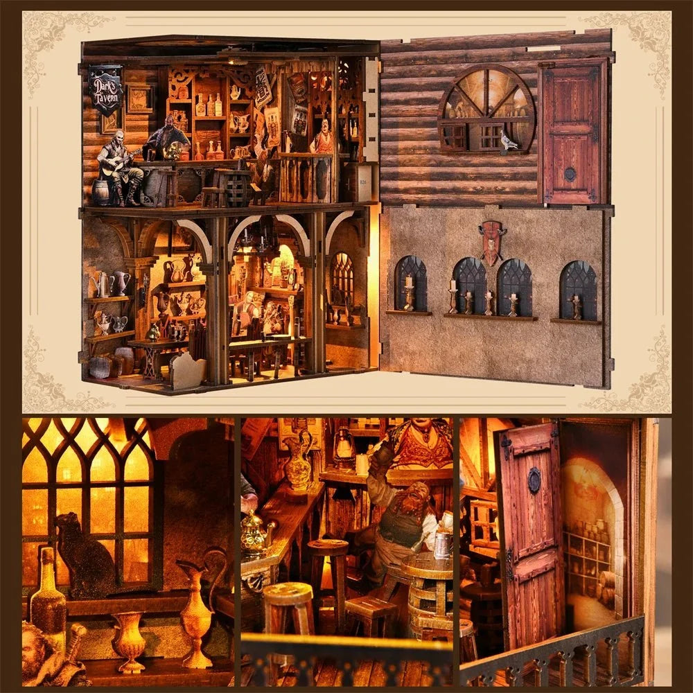Sean's Bar DIY Book Nook Kit - NookFan