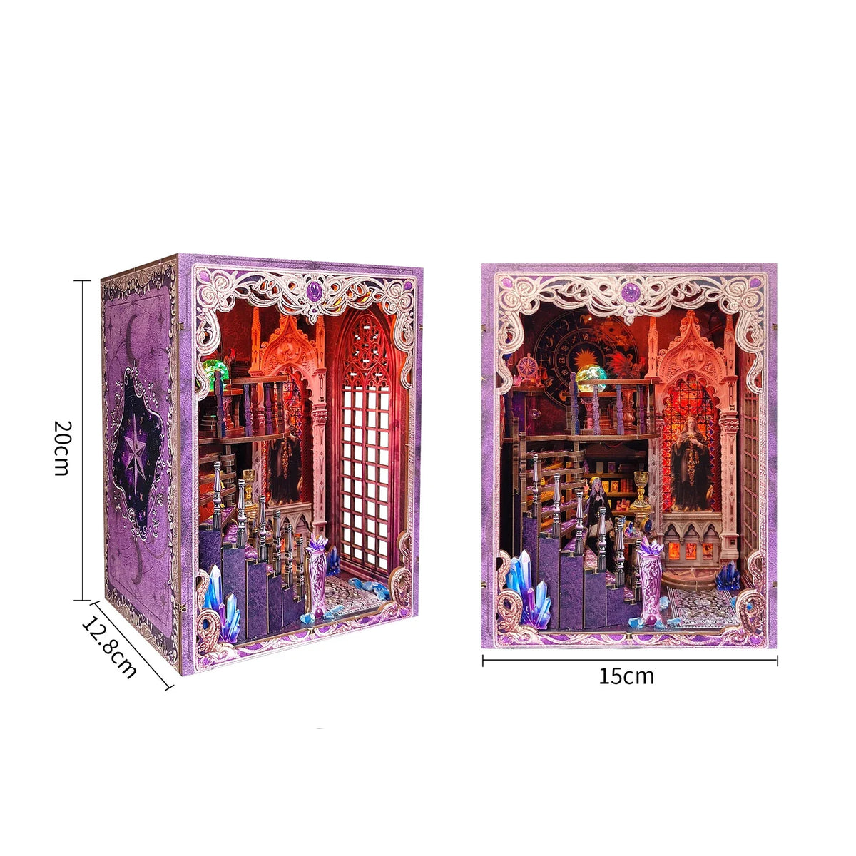 Mystic Tarot Alley - DIY Book Nook Kit - NookFan