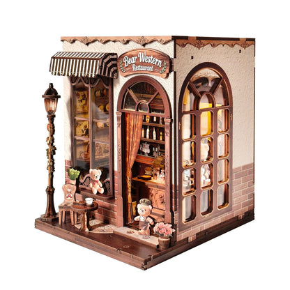 Bear's Bistro - DIY Book Nook Kit - NookFan