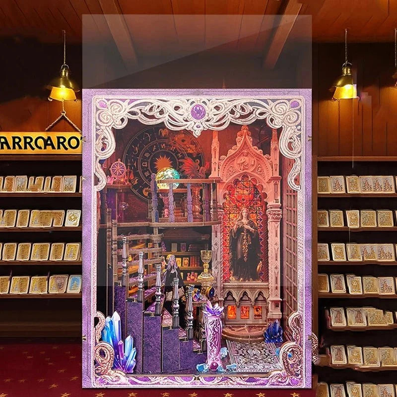 Mystic Tarot Alley - DIY Book Nook Kit - NookFan