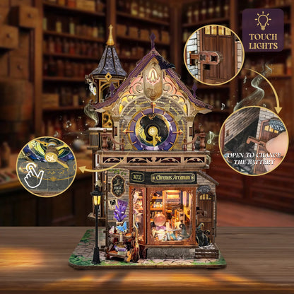 Time Magic Club DIY Miniature Dollhouse Kit - NookFan