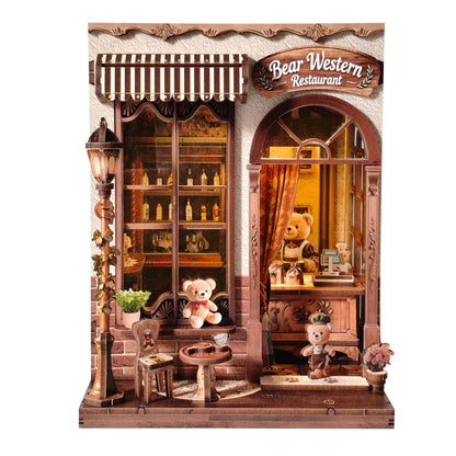 Bear's Bistro - DIY Book Nook Kit - NookFan
