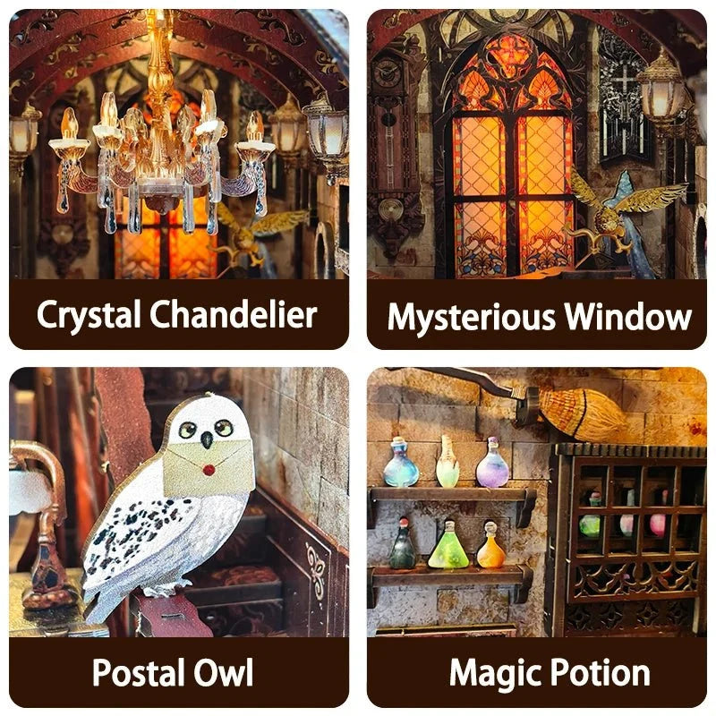 Magic Academy - DIY Magic Book Nook Kit - NookFan