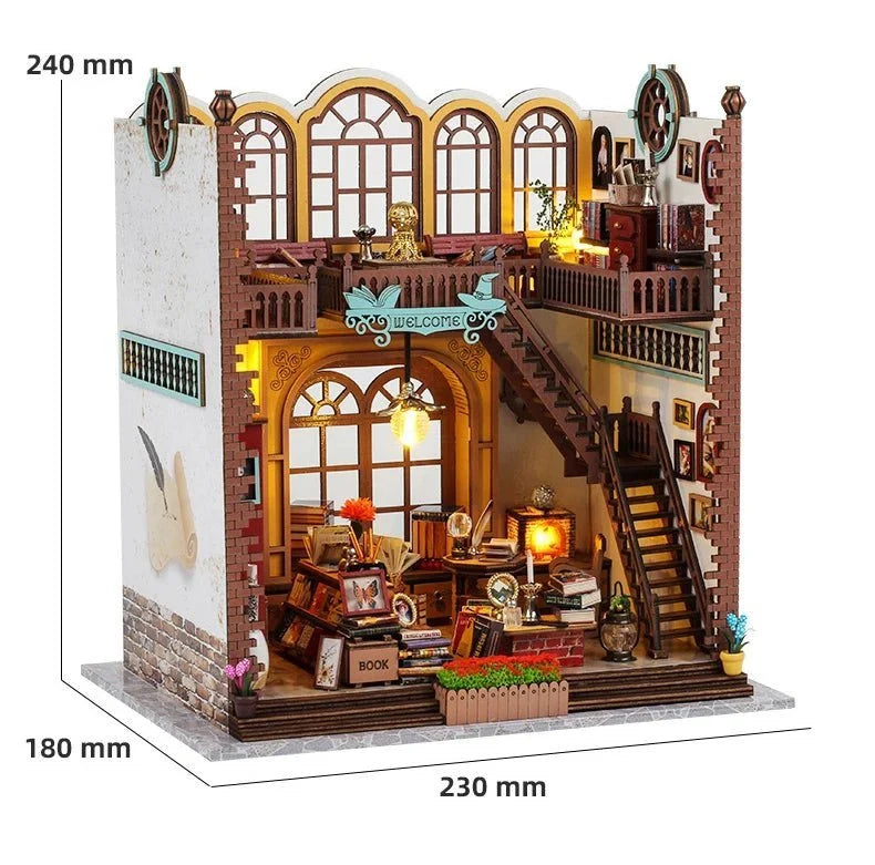 Magic Book - DIY Book Nook Kit - NookFan
