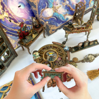Mystic Emporium - DIY Wooden Book Nook Kit - NookFan