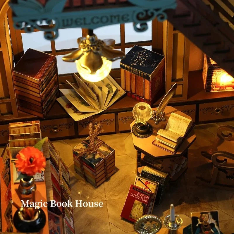 Magic Book - DIY Book Nook Kit - NookFan
