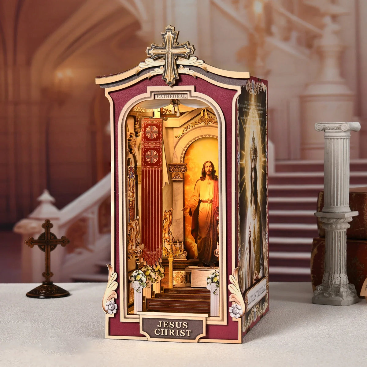 Cathedral Book Nook Kit - NookFan