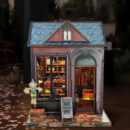 Dark Cabin - DIY Book Nook Kit - NookFan