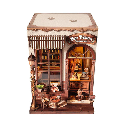 Bear's Bistro - DIY Book Nook Kit - NookFan