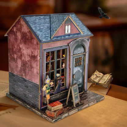 Dark Cabin - DIY Book Nook Kit - NookFan