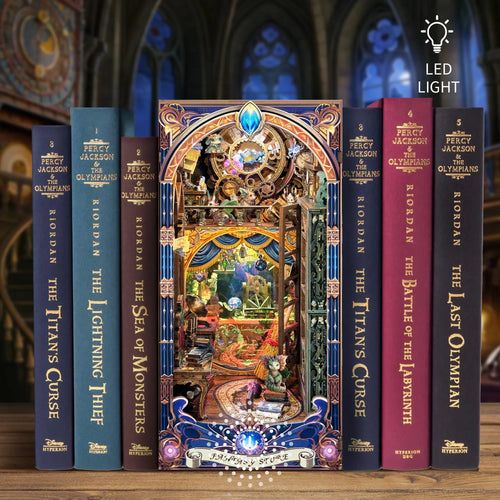 Mystic Emporium - DIY Wooden Book Nook Kit - NookFan