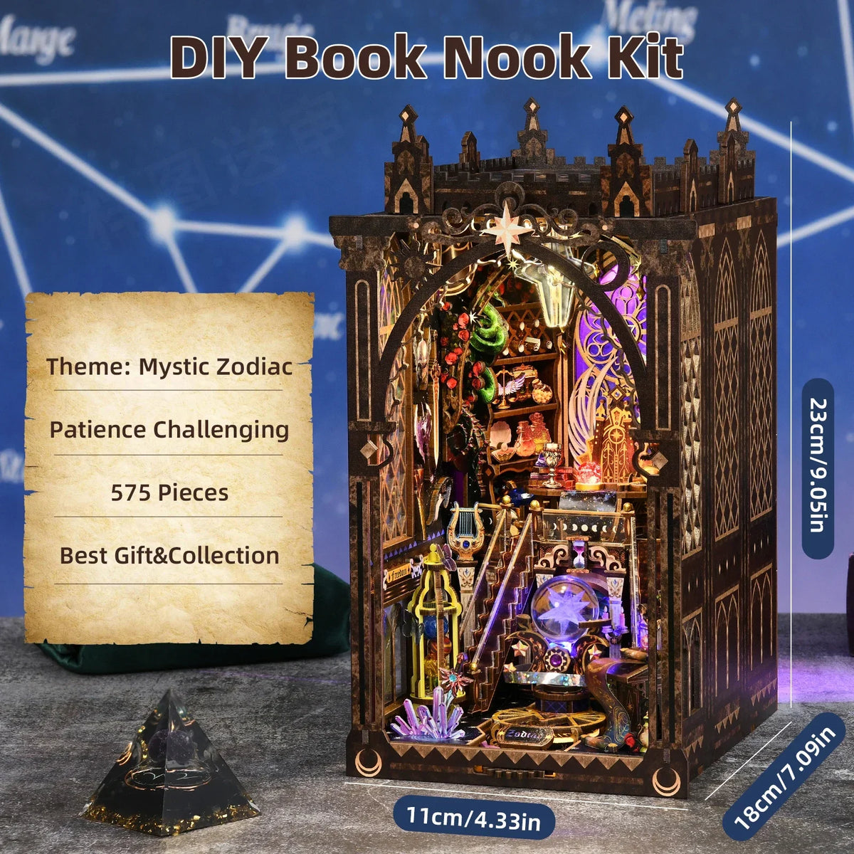 Mystic Zodiac - Book Nook Kit - NookFan