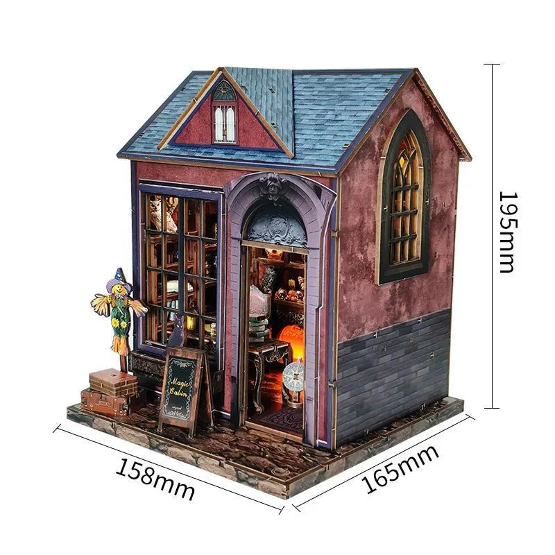 Dark Cabin - DIY Book Nook Kit - NookFan