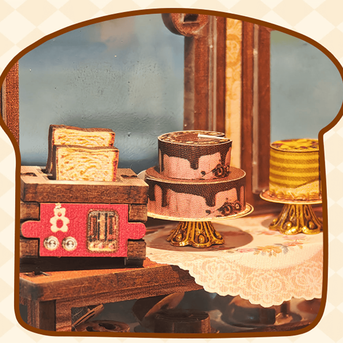 Bear Bakery DIY Book Nook Kit - NookFan