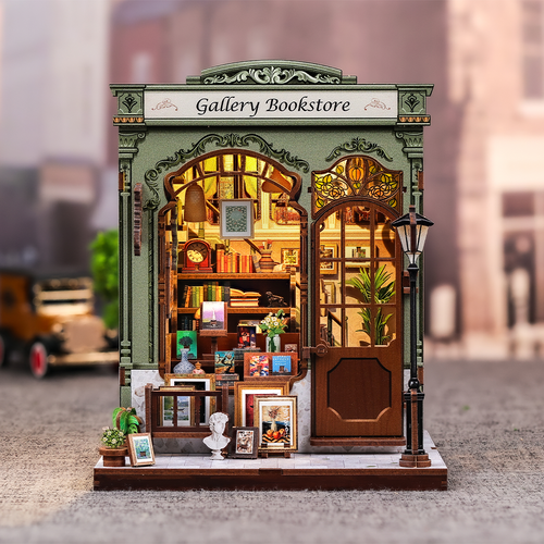 Gallery Bookstore |CUTEBEE DIY Miniature House