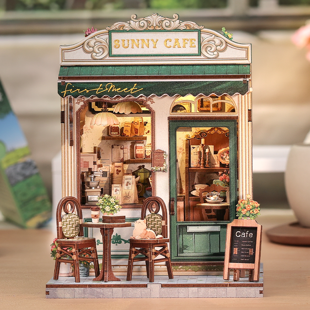 Sunny Cafe | CUTEBEE DIY Miniature House