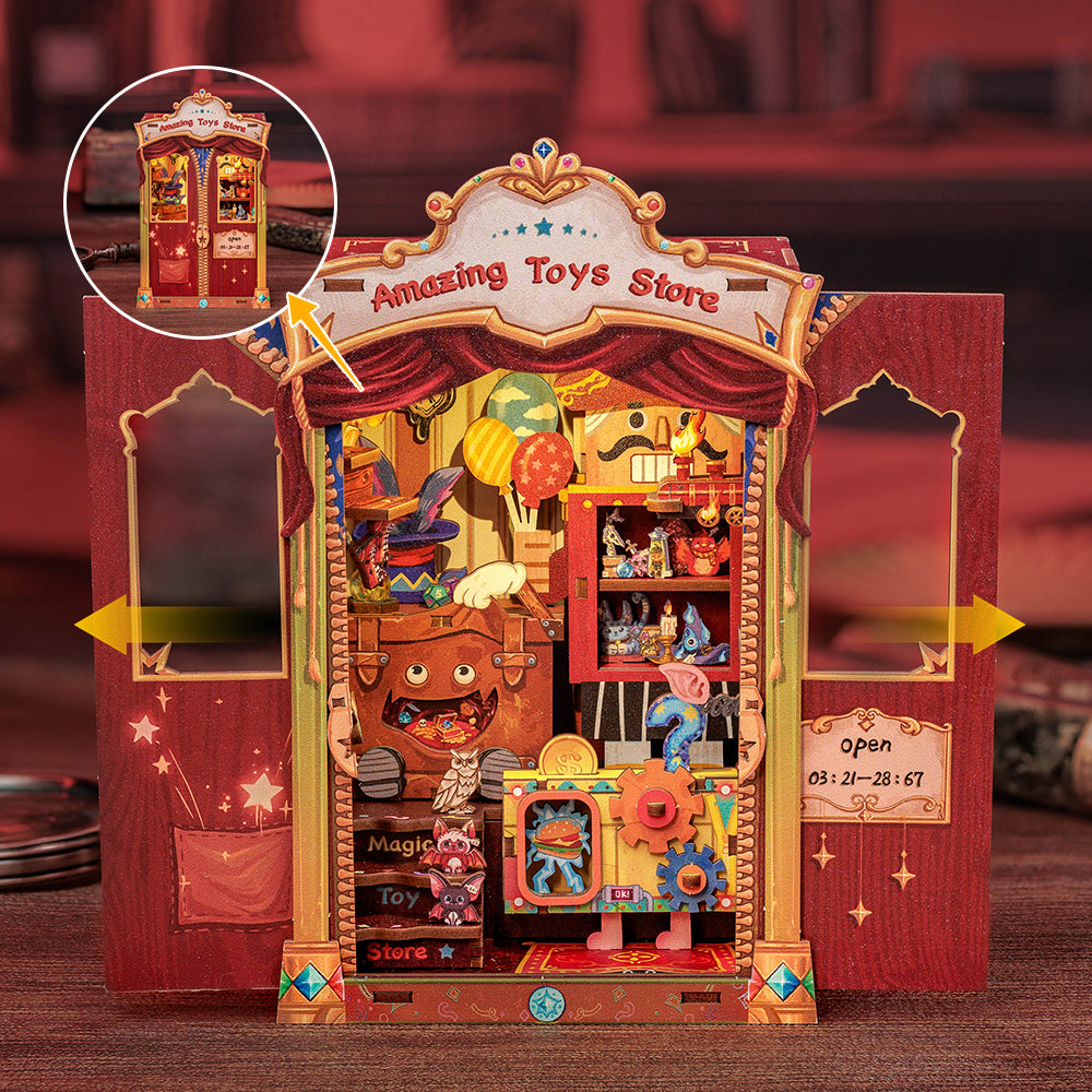 Amazing Toys Store | CUTEBEE DIY Book Nook Kit