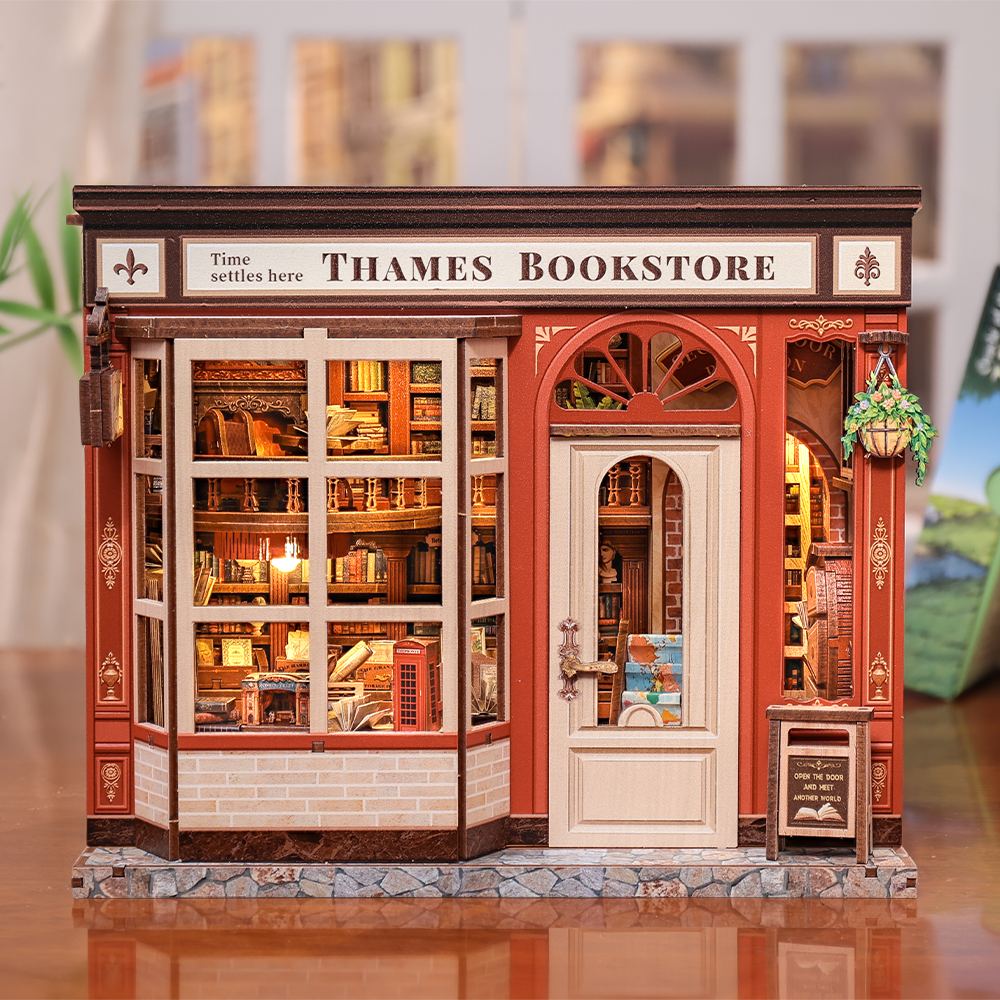 Thames Bookstore | CUTEBEE DIY Miniature House
