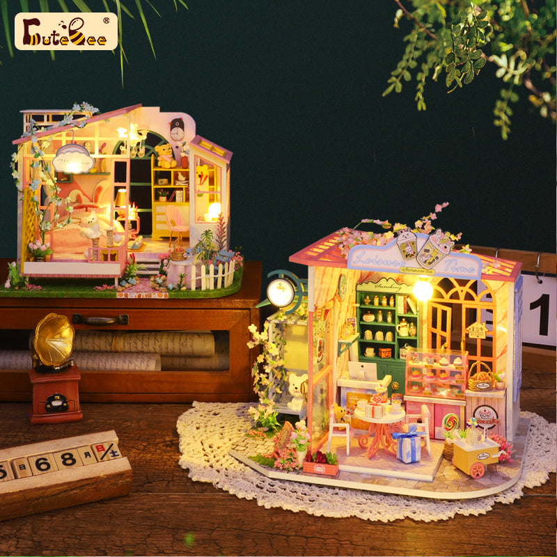 Story of Flowers | CUTEBEE 1:24 DIY Dollhouse Kit