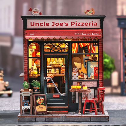 Uncle Joe's Pizzeria |CUTEBEE DIY Miniature House