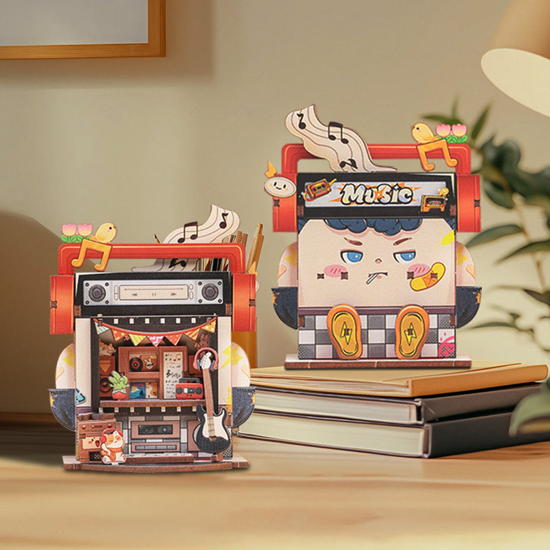 TaleBox Corner-Record Store | CUTEBEE Mini Store Series