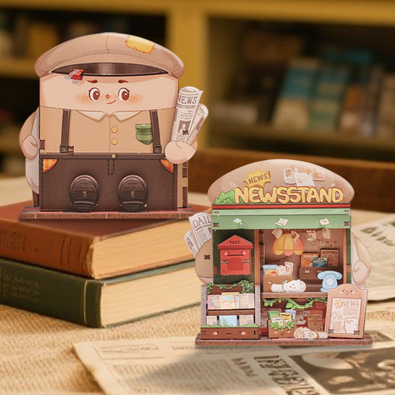TaleBox Corner-Newsstand | CUTEBEE Mini Store Series