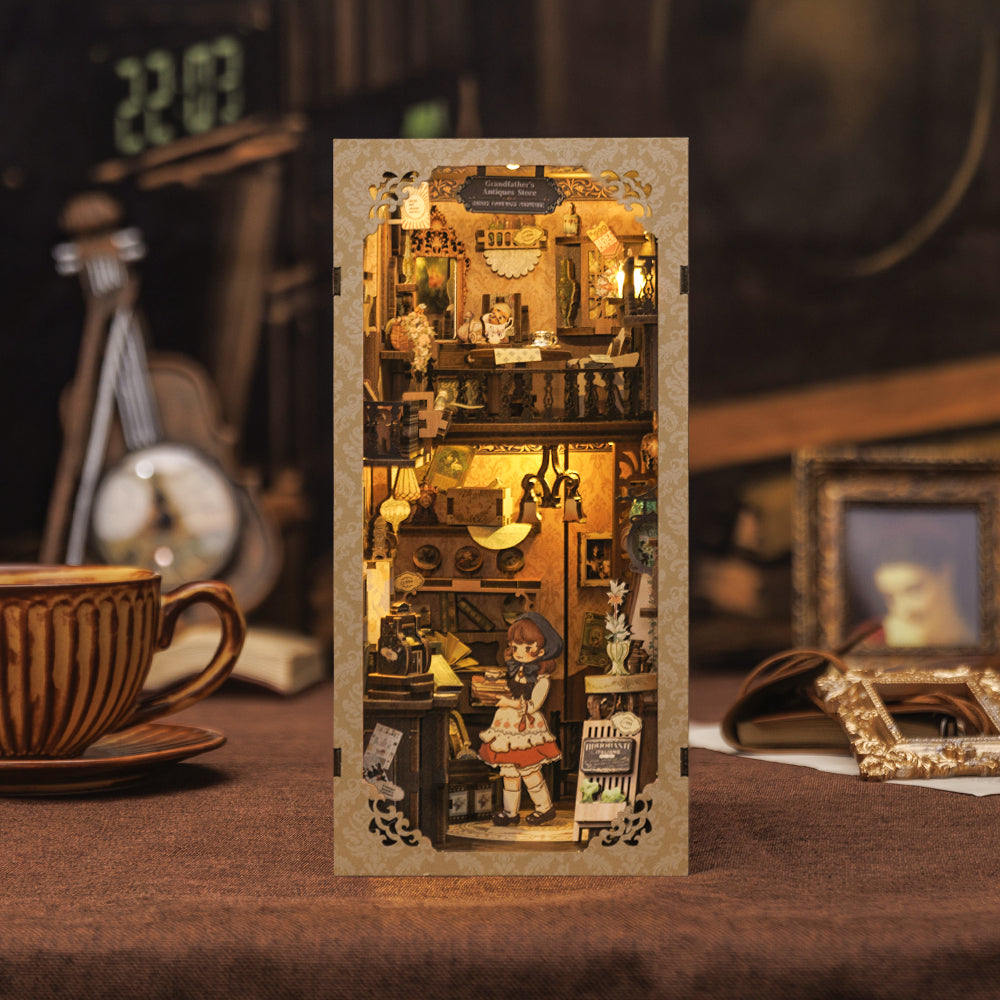 Grandfather’s Antique Store | CUTEBEE DIY Book Nook Kit