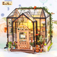Jenny's Greenhouse | CUTEBEE  1: 24 DIY Dollhouse Kit