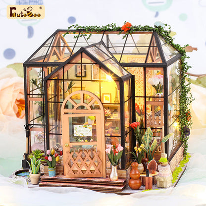 Jenny's Greenhouse | CUTEBEE  1: 24 DIY Dollhouse Kit