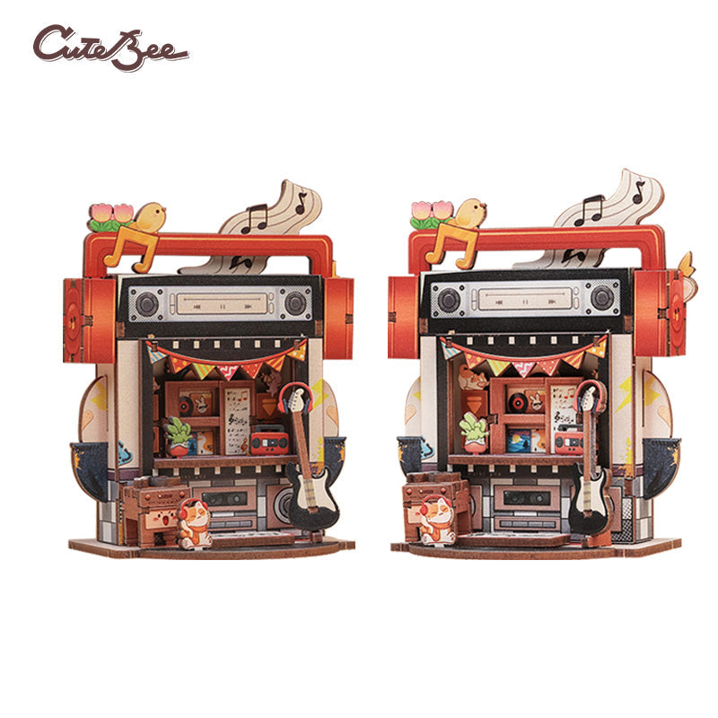 TaleBox Corner-Record Store | CUTEBEE Mini Store Series