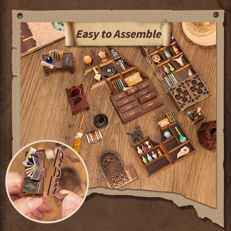 Magic Pharmacist |CUTEBEE DIY Book Nook Kit