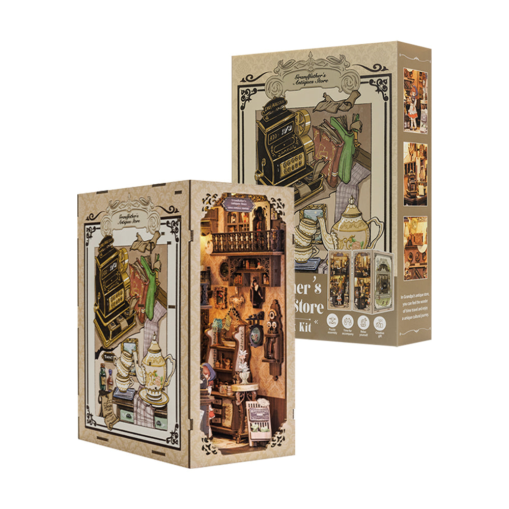 Grandfather’s Antique Store | CUTEBEE DIY Book Nook Kit