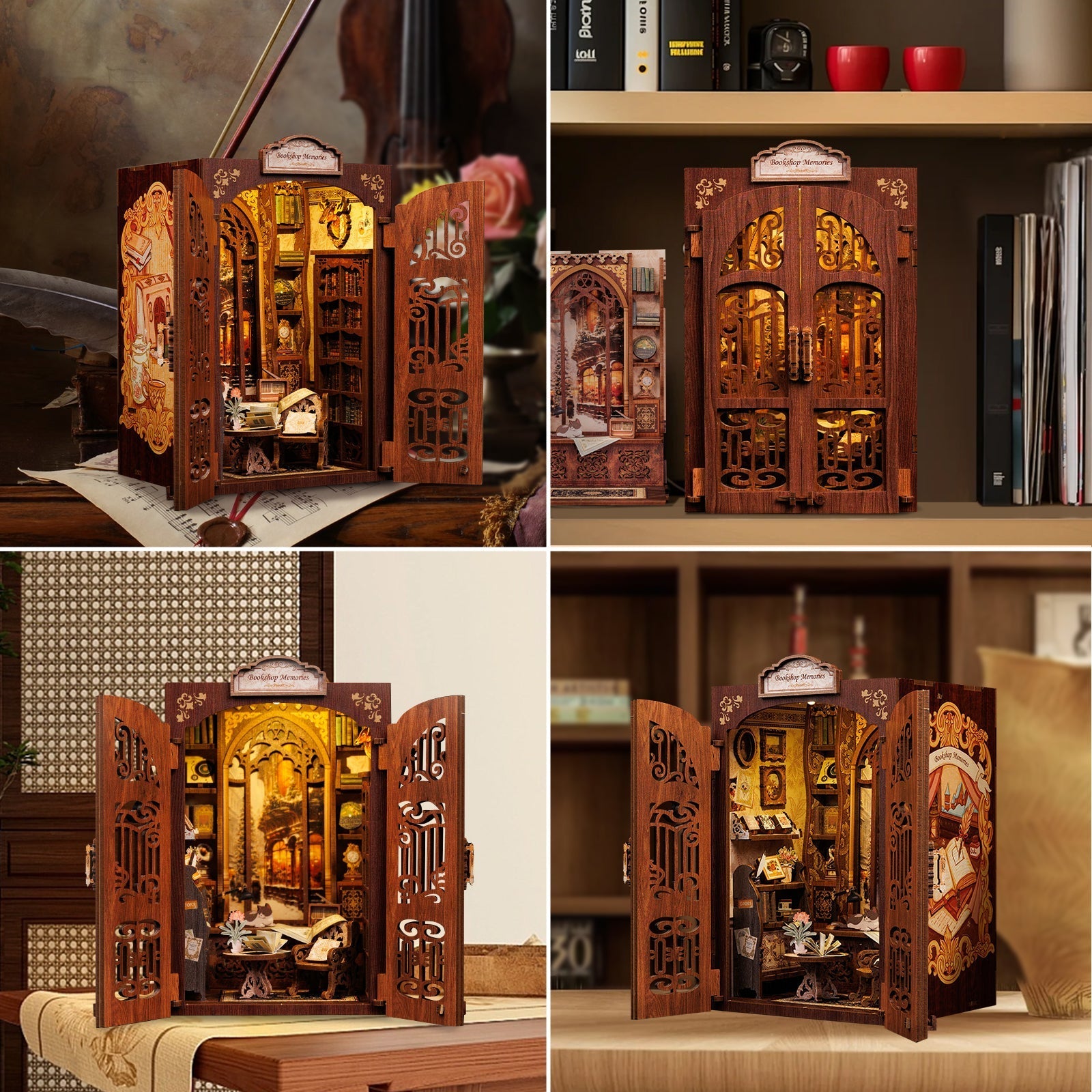 Bookshop Memories | CUTEBEE DIY Book Nook Kit
