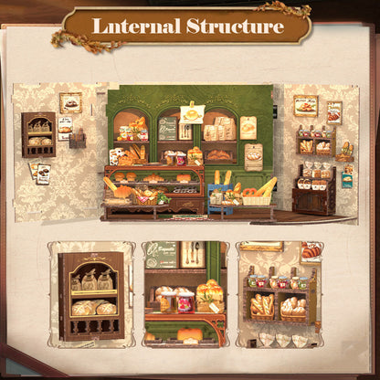 MRS.HUNT BAKERY |CUTEBEE DIY Dollhouse Kit