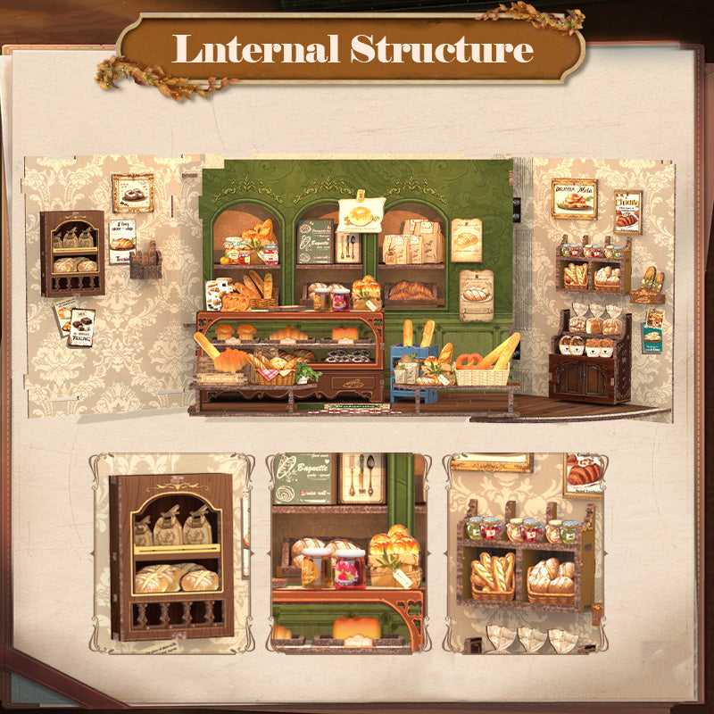 MRS.HUNT BAKERY |CUTEBEE DIY Dollhouse Kit