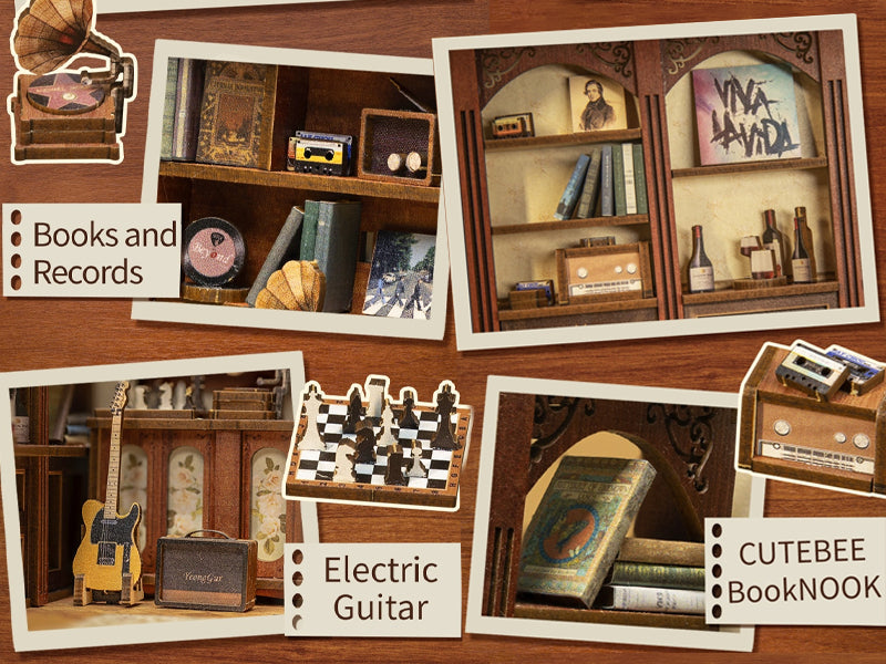 The Secret Rhythm | CUTEBEE DIY Book Nook Kit