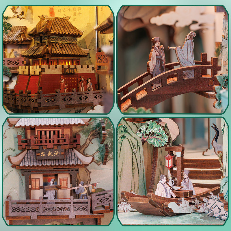 Su Dongpo's Life | CUTEBEE DIY Book Nook Kit