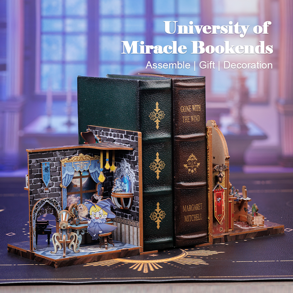 University of Miracle | CUTEBEE DIY Bookends Kit