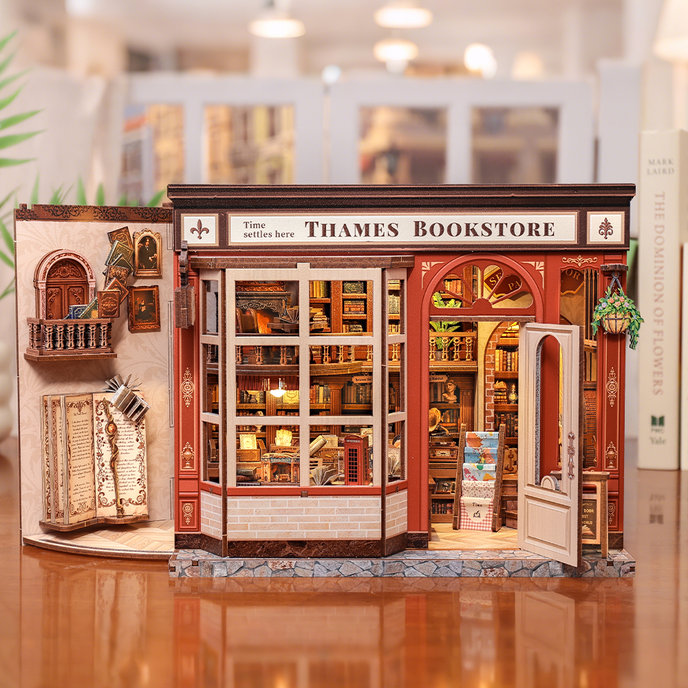 Thames Bookstore | CUTEBEE DIY Miniature House